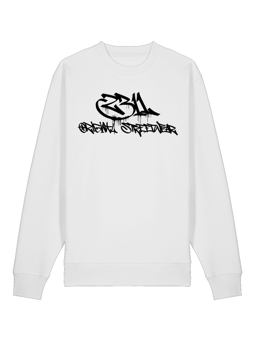 2311 Original Streetwear Sweatshirt Weiß