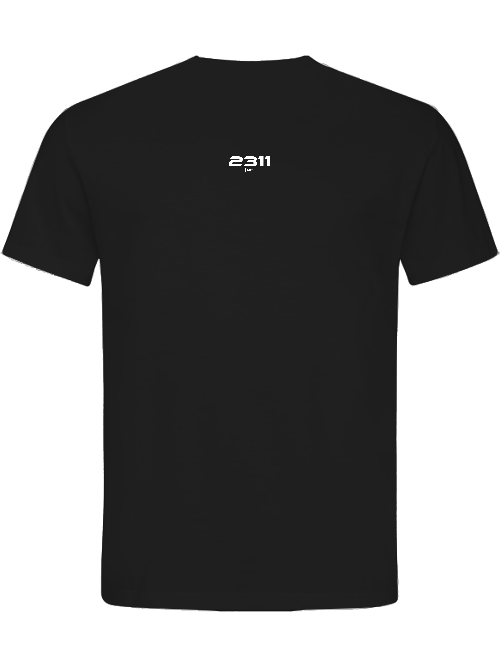 2311 Original Streetwear T-Shirt Schwarz