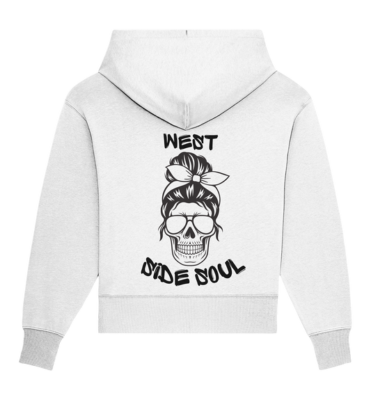 Skull Girl - Organic Oversize Hoodie