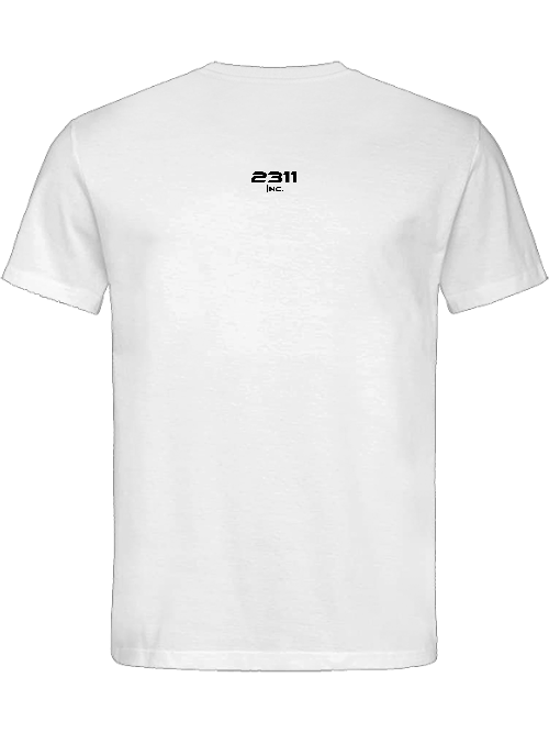 2311 Original Streetwear T-Shirt Weiß