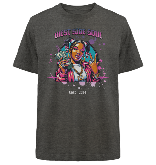 West Side Girl - Heavy Oversized Organic Shirt