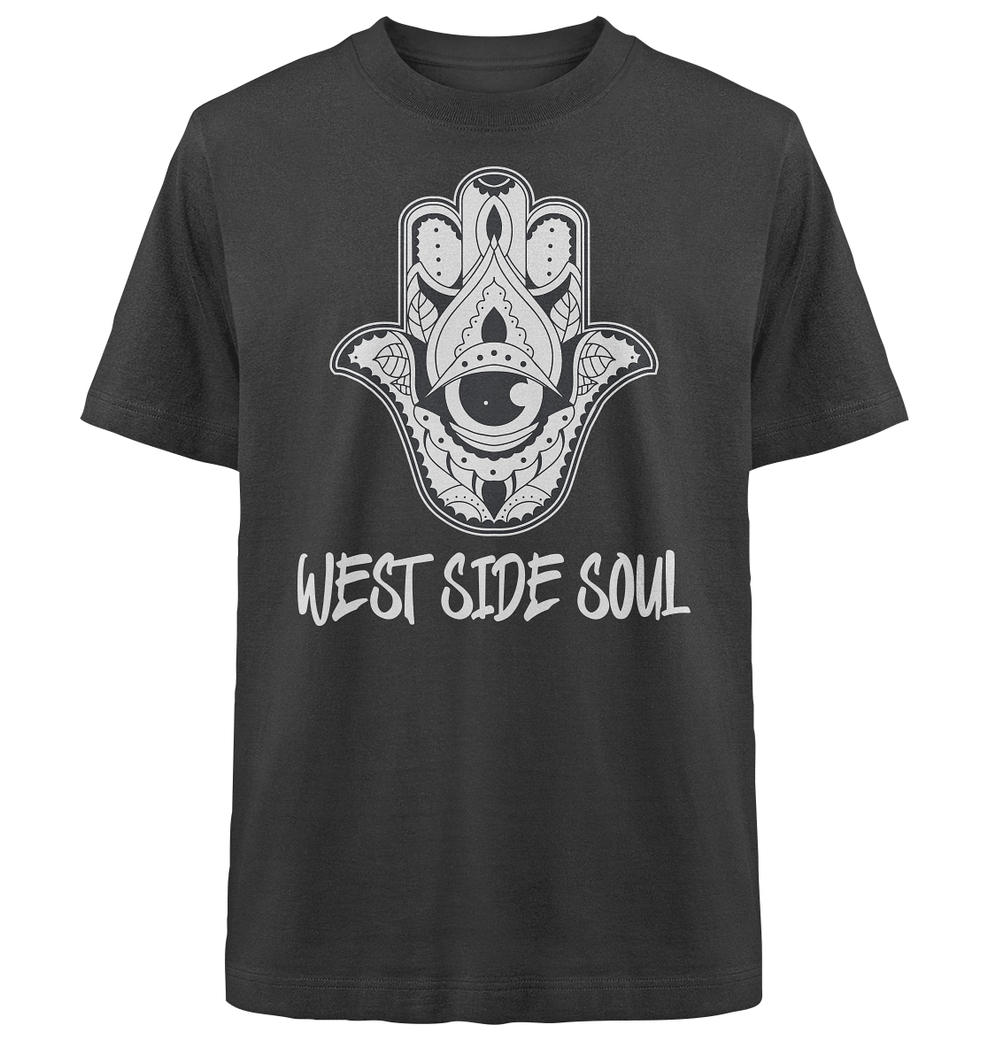 West Side Soul Hand of Fatima - Heavy Oversized Organic Shirt