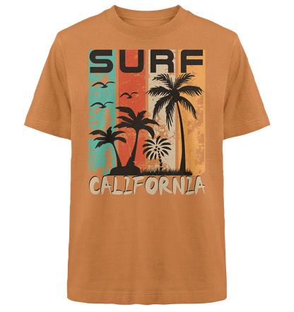Surf California - Heavy Oversized Organic Shirt