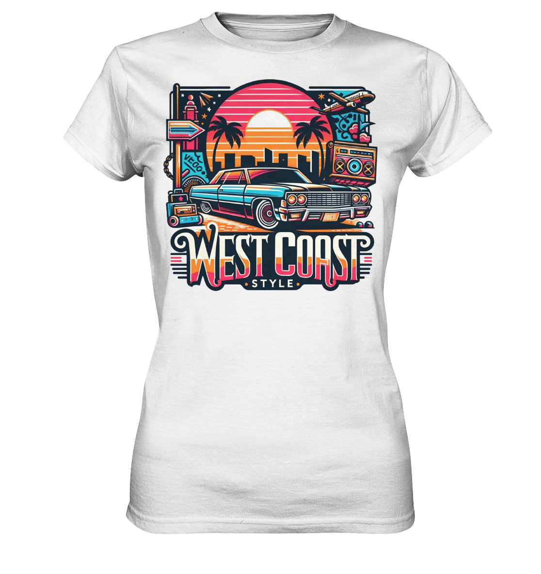 West Coast Style - Ladies Premium Shirt